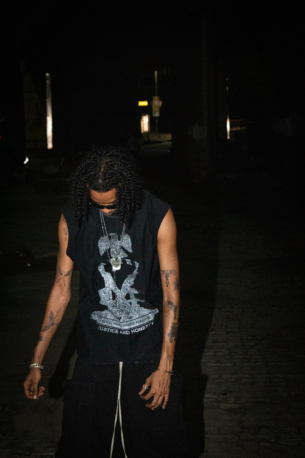 Monochrome "FMT" Tank - Solid Black
